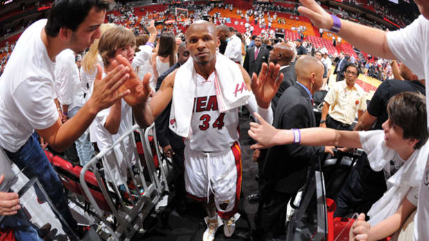 Heat Guard Ray Allen Talks About Winning His Second Title and Returning to Miami